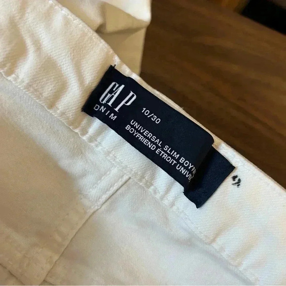 🌟Gap universal slim boyfriend jeans 10 NWT - Picture 3 of 9